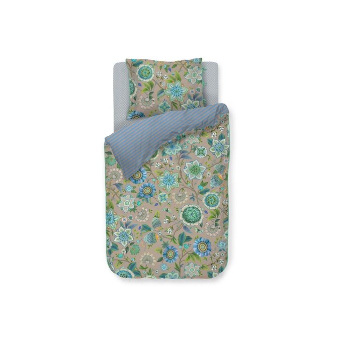 Pip Studio Kussensloop Viva La Vida - Blauw 60x70 cm