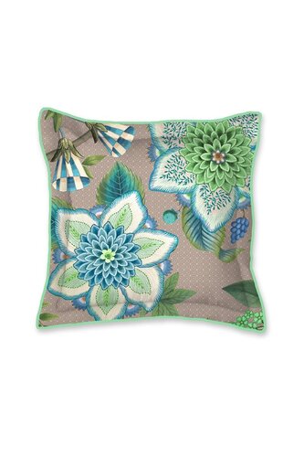 Pip Studio Pip Studio Viva La Vida Square Cushion - Blauw 45x45 cm