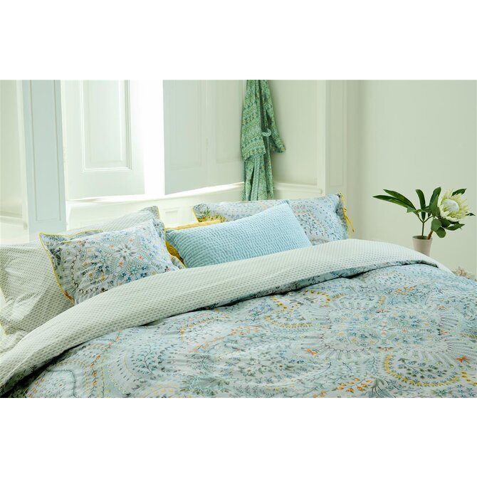 Pip Studio Dekbedovertrek Alfombra - Licht blauw 140x200/220 cm