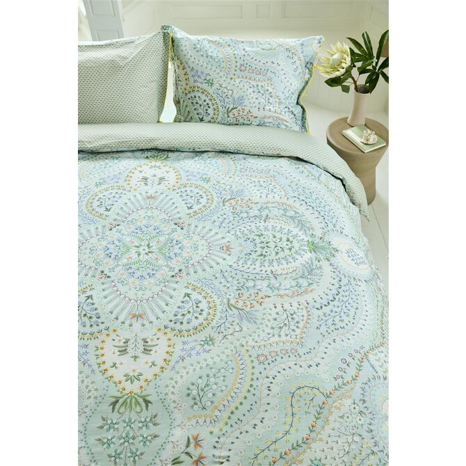 Pip Studio Dekbedovertrek Alfombra - Licht blauw 240x200/220 cm Pip Studio Dekbedovertrek Alfombra - Licht blauw 240x200/220 cm