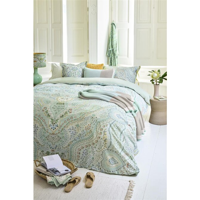 Pip Studio Kussensloop Alfombra - Licht blauw 60x70 cm