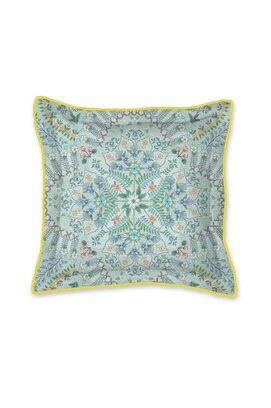 Pip Studio Alfombra Square Cushion - Licht blauw 45x45 cm