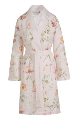 Vandyck Badjas AMY cream tan Large