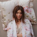 Vandyck Vandyck Dekbedovertrek BLOSSOM BREEZE cream tan 1-persoons (140x200/220 )