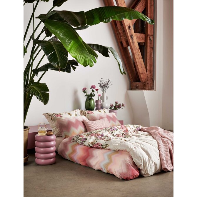 Vandyck Dekbedovertrek ZIGGY pink        1-persoons (140x200/220 )