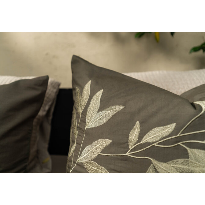 Kayori Habo Dekbedovertrek Katoen 140x200/220 Donkergroen