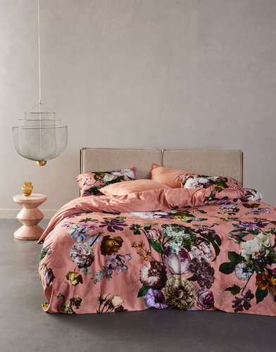 Essenza Essenza Fleur Dekbedovertrek 200x200/220 Evening rose afbeelding