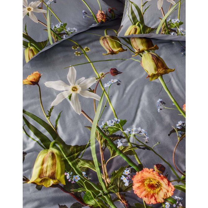 Essenza Ficaria Dekbedovertrek 240x200/220 Grey Essenza Ficaria Dekbedovertrek 240x200/220 Grey