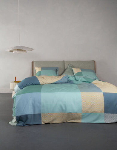 Essenza Essenza Femi Dekbedovertrek 240x200/220 Pastel blue afbeelding