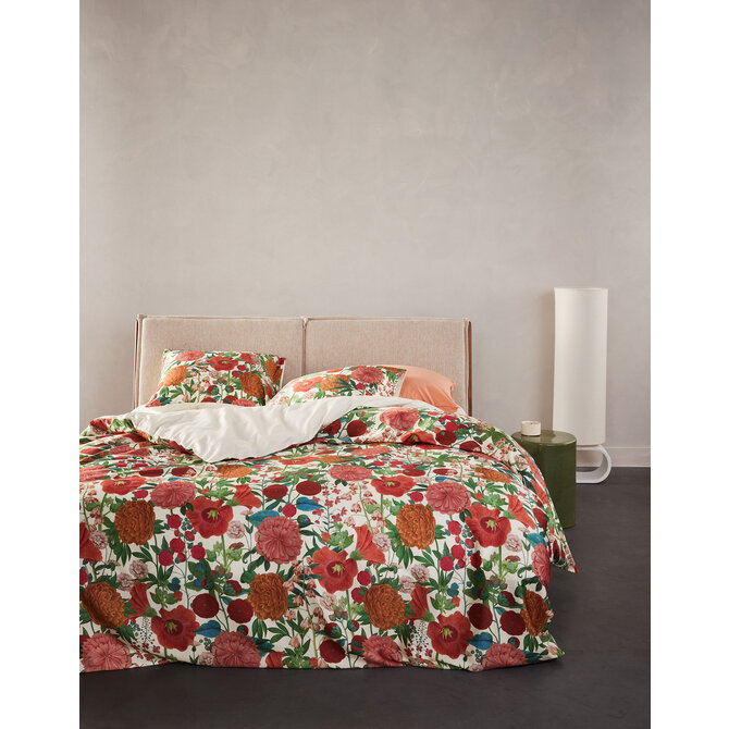 Essenza Florentien Dekbedovertrek 260x200/220 Lobster pink