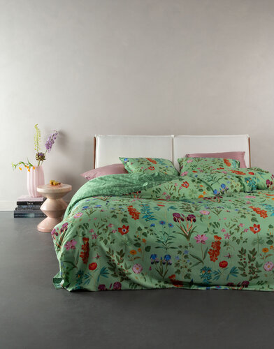 Essenza Essenza Marigold Dekbedovertrek 260x200/220 Quiet green afbeelding