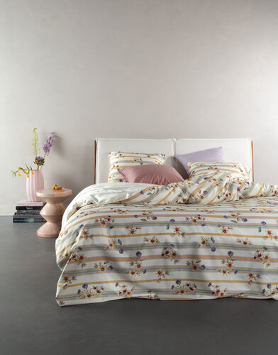 Essenza Essenza Amare Dekbedovertrek 140x200/220 Vanilla afbeelding
