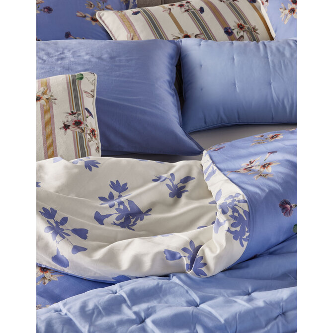 Essenza Fiora Dekbedovertrek 200x200/220 Lavender blue Essenza Fiora Dekbedovertrek 200x200/220 Lavender blue