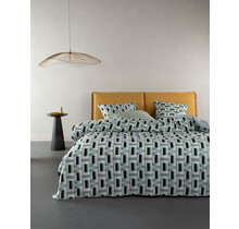 Essenza Ilori Dekbedovertrek 200x200/220 Pearl grey