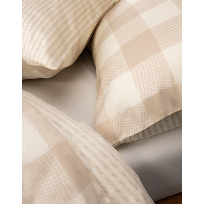 Essenza Chess Kussensloop 60x70 Oatmeal