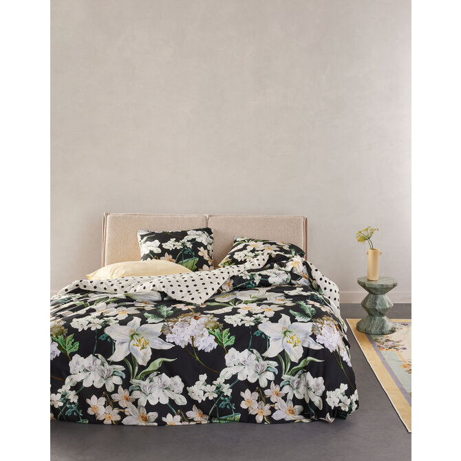 Essenza Rosalee Dekbedovertrek 140x200/220 Anthracite