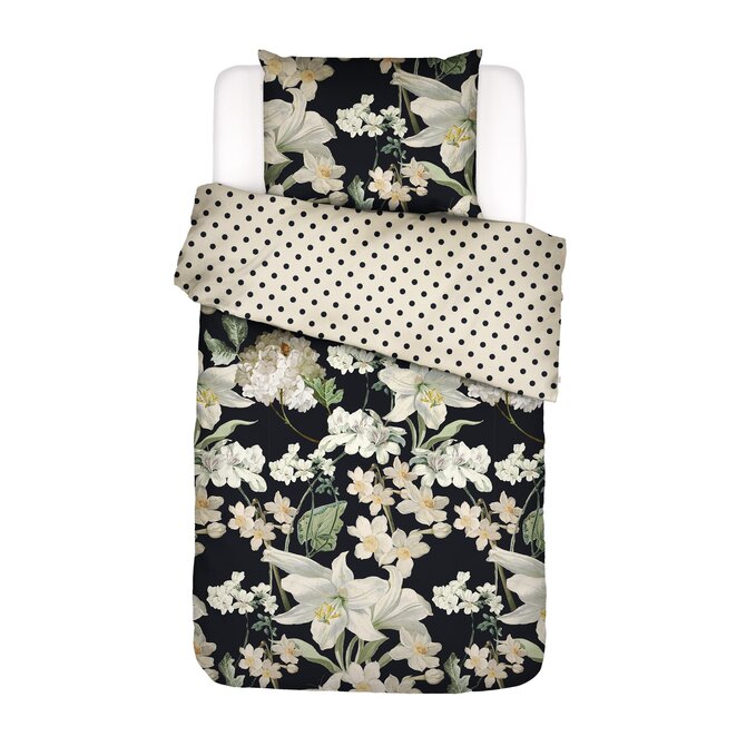 Essenza Rosalee Dekbedovertrek 140x200/220 Anthracite