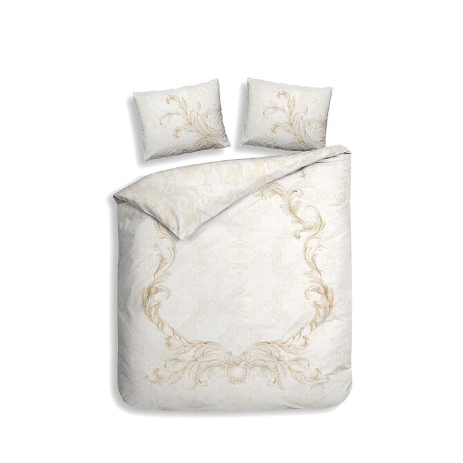 Heckettlane Lauren Dekbedovertrek 200x200/220 Off-White Heckettlane Lauren Dekbedovertrek 200x200/220 Off-White