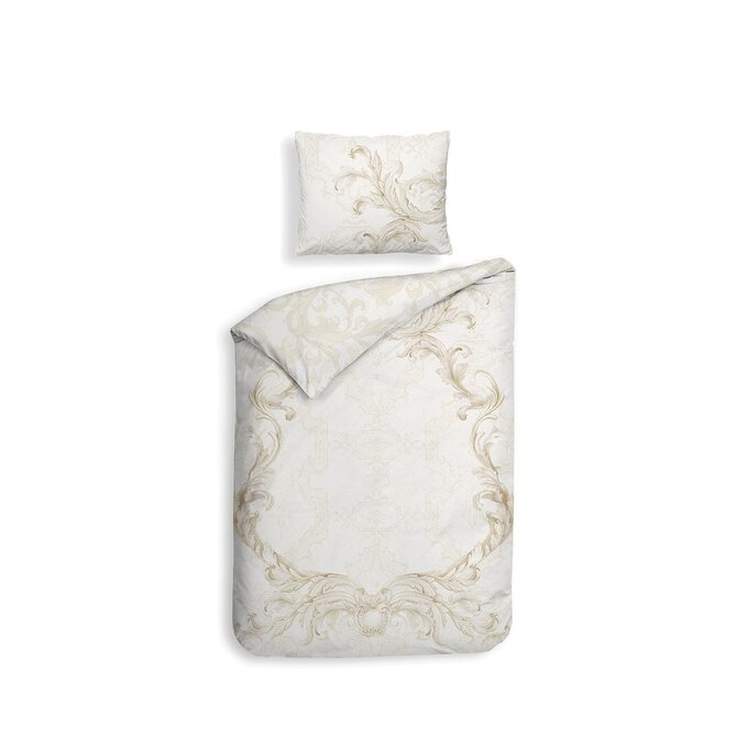 Heckettlane Lauren Dekbedovertrek 240x200/220 Off-White Heckettlane Lauren Dekbedovertrek 240x200/220 Off-White