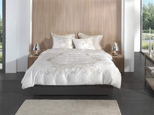 Heckett & Lane Heckettlane Lauren Dekbedovertrek 140x200/220 Off-White afbeelding