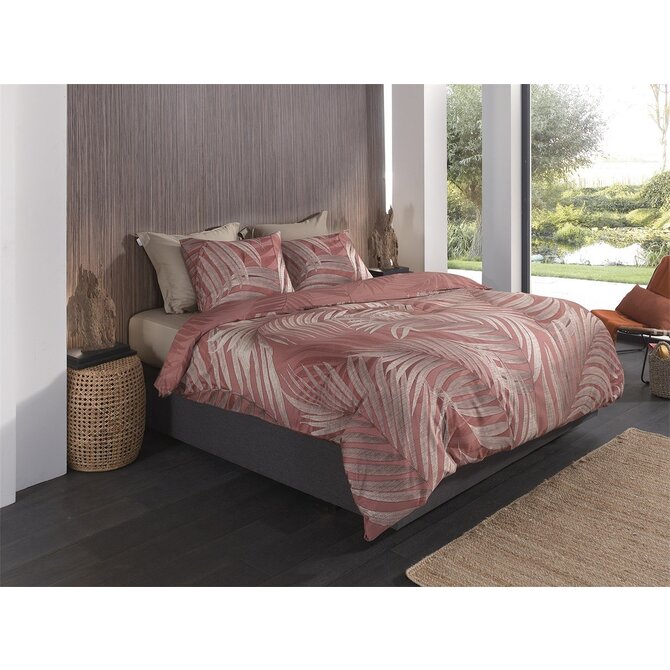 Heckettlane Selin Dekbedovertrek 140x200/220 Terra Heckettlane Selin Dekbedovertrek 140x200/220 Terra