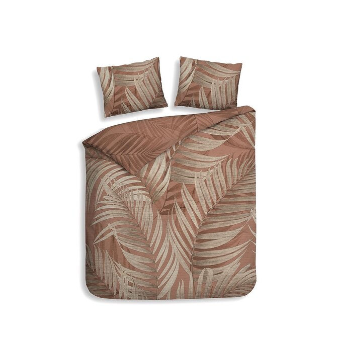 Heckettlane Selin Dekbedovertrek 140x200/220 Terra Heckettlane Selin Dekbedovertrek 140x200/220 Terra