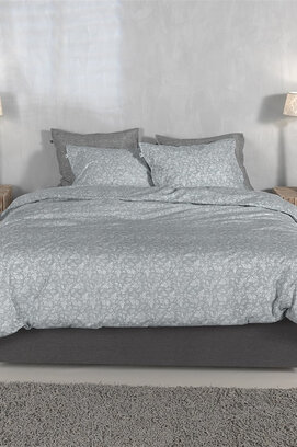 Zohome Petali di Lino Dekbedovertrek 240x200/220 Denim
