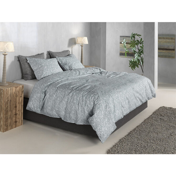 Zohome Petali di Lino Dekbedovertrek 240x200/220 Denim Zohome Petali di Lino Dekbedovertrek 240x200/220 Denim
