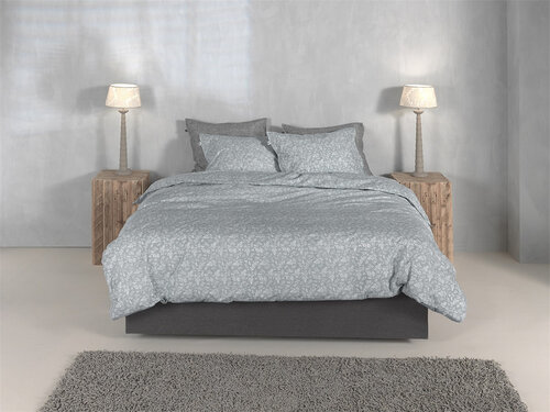 Zo! Home Zohome Petali di Lino Dekbedovertrek 140x200/220 Denim afbeelding