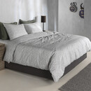 Zo! Home Zohome Petali di Lino Dekbedovertrek 140x200/220 Dove Grey