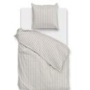 Zo! Home Zohome Righe di Percalle Dekbedovertrek 240x200/220 Light Taupe