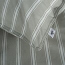 Zo! Home Zohome Righe di Percalle Dekbedovertrek 240x200/220 Northern Grey