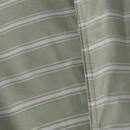 Zo! Home Zohome Righe di Percalle Dekbedovertrek 240x200/220 Smokey Green