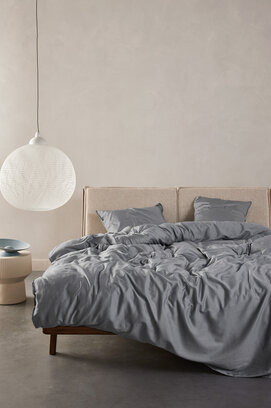 Essenza Minte Dekbedovertrek 200x200/220 Global grey
