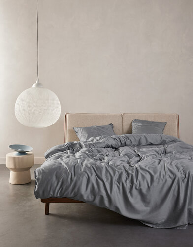 Essenza Essenza Minte Dekbedovertrek 200x200/220 Global grey afbeelding