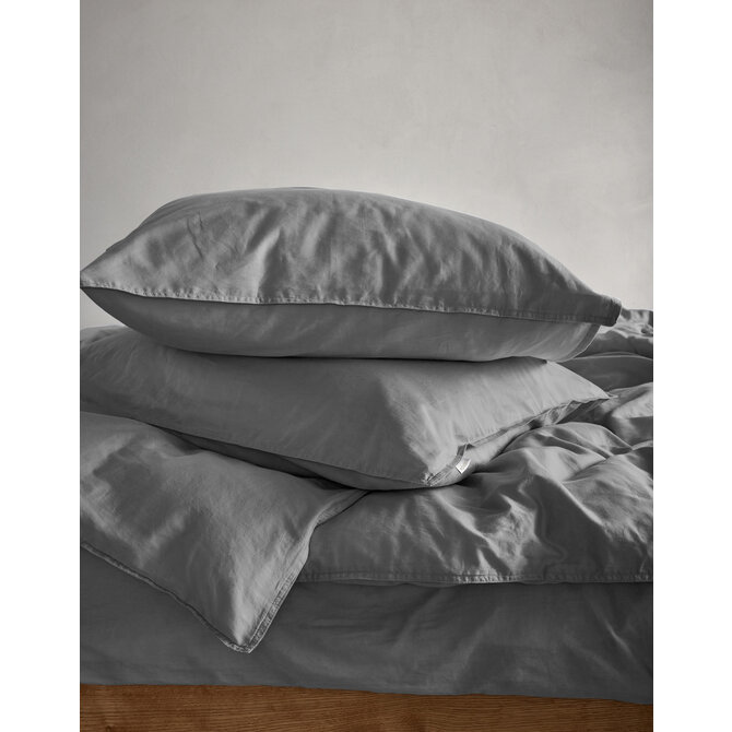 Essenza Minte Dekbedovertrek 200x200/220 Global grey