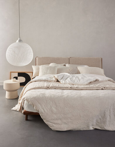 Essenza Essenza Philippine Dekbedovertrek 260x200/220 Oatmeal afbeelding