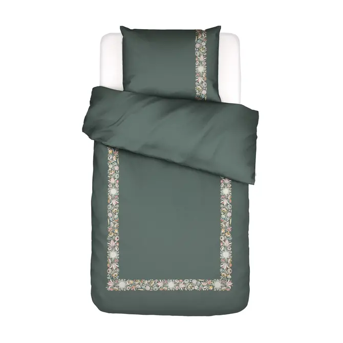 Essenza Veroniq Dekbedovertrek 240x200/220 Balsam green