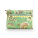 Pip Studio Pip Studio Caryn Cosmetic Bags Combi Matata Green 26x7.5x18cm/22x1x13cm