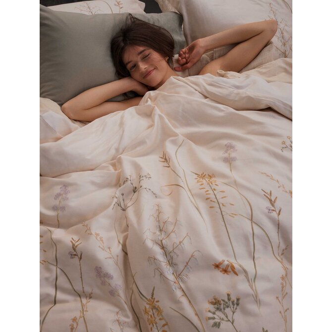 Vandyck Kussensloop SOOTHING DREAMS sand      Kussensloop (60x70) Vandyck Kussensloop SOOTHING DREAMS sand      Kussensloop (60x70)