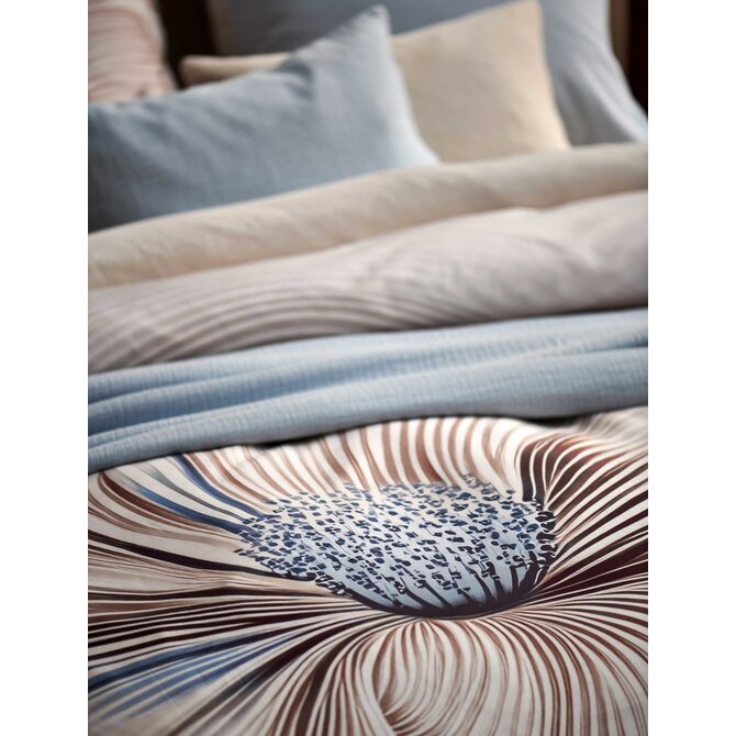 Vandyck Dekbedovertrek ROYAL GARDEN cream tan 2-persoons (200x200/220 )