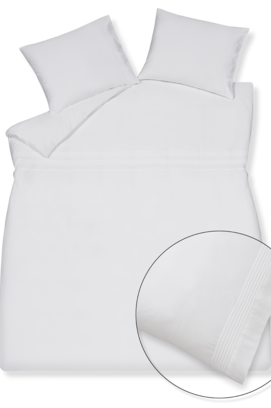 Vandyck Dekbedovertrek PURITY PORTOFINO white      Lits-jumeaux XL (260x240 )