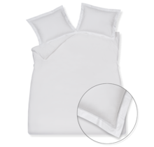 Vandyck Dekbedovertrek PURITY RAVELLO white      Lits-jumeaux (240x200/220 )