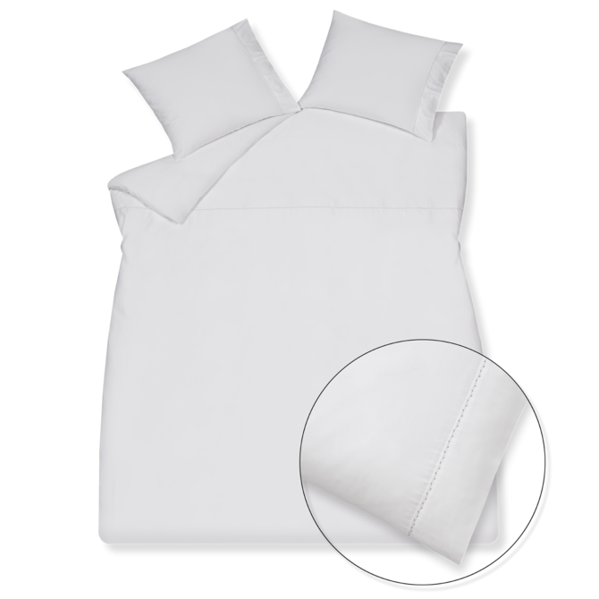 Vandyck Dekbedovertrek PURITY SORRENTO white      1-persoons (140x200/220 )