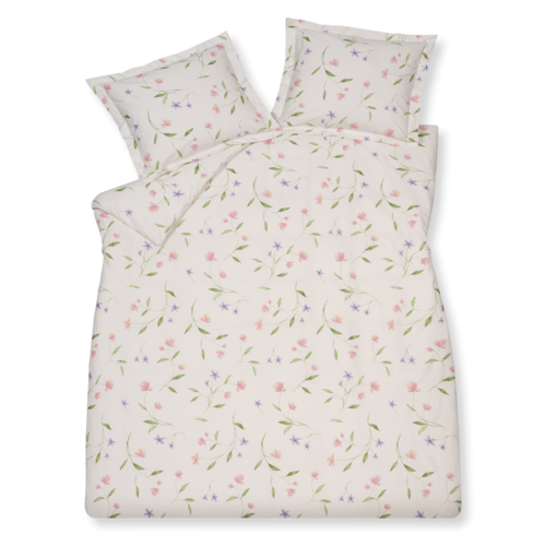 Vandyck Vandyck Dekbedovertrek SOFT BLOOM offwhite Lits-jumeaux (240x200/220 ) afbeelding