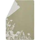 David Fussenegger David Fussenegger Silvretta plaid Floral Silhouettes 140x200 Sage