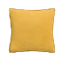 David Fussenegger Sylt sierkussenhoes Uni 50x50 Mosterd