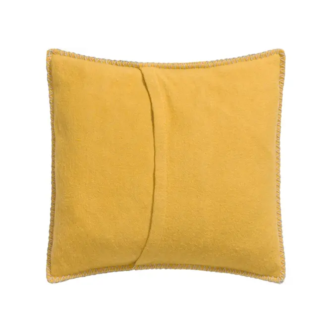 David Fussenegger Sylt sierkussenhoes Uni 50x50 Mosterd David Fussenegger Sylt sierkussenhoes Uni 50x50 Mosterd