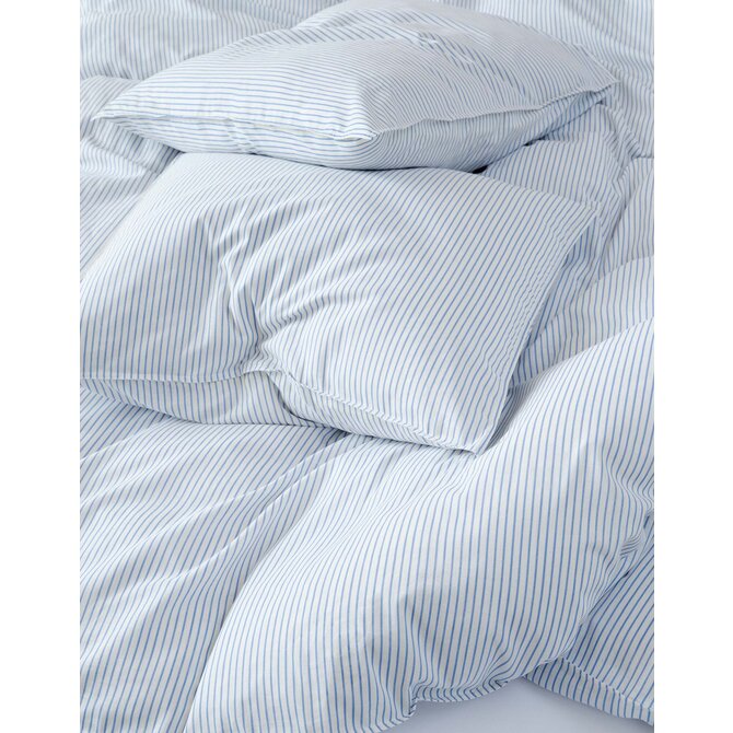 Marc O'Polo Classic Fine Stripe Kussensloop 60x70 Denim blue Marc O'Polo Classic Fine Stripe Kussensloop 60x70 Denim blue