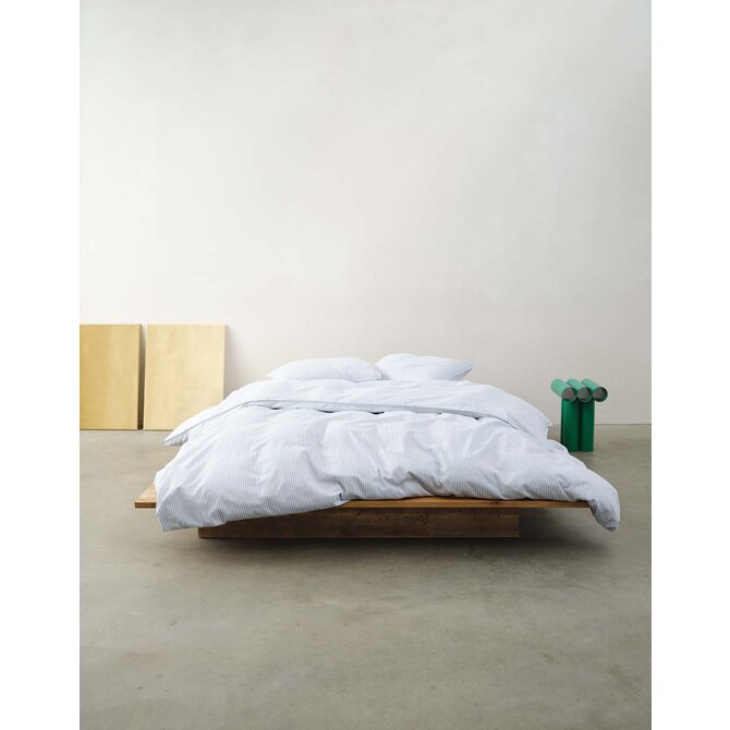 Marc O'Polo Classic Fine Stripe Kussensloop 60x70 Denim blue Marc O'Polo Classic Fine Stripe Kussensloop 60x70 Denim blue